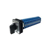 SZW26/LW26-20 Commutateur sélecteur universel à came rotative, 3 positions, 13 pôles, 52 bornes, 20 A, panneau 48 x 48 mm