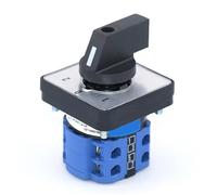 SZW26/LW26-20/D202.2 8 bornes 3 positions 1-0-2 commutateur de transfert 64X64 48X48mm 660V 20A 1 pièces(D202.2 48X48mm)