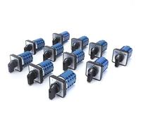 SZW26/LW26-20 Interrupteur à came argenté 4 pôles 20 A 660 V, sélecteur rotatif d'alimentation for panneau, 1 pièce(D404.4 ON OFF ON 64)