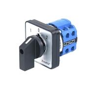 SZW26/LW26-20 Ith 20A 660V 2 pôles 8 vis 64X64 48X48 transfert de panneau ON OFF ON commutateur à came(D202.2 1 0 2 48X48mm)