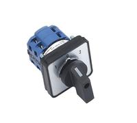 SZW26/LW26-20 Ith 20A Ui 660V 2 pôles 8 vis 3 positions 64X64 48X48 mm Transfert de panneau ON OFF ON Commutation(D202.2 1 0 2 64X64mm)