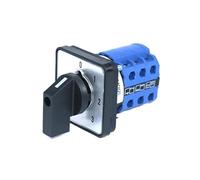 SZW26/LW26-20 Ui 660V 20A 3 Phase 12 Screw Terminals 4 Position Selector Changeover Cam Switch 48X48mm