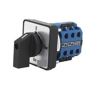 SZW26/LW26-20 YH3.3 660V 20A 4 Positions 0-UAB-UBC-UCA pôles sélecteur commutation de tension voltmètre à came rotative commutateur 1 pièces(20A YH3.3 48X48mm)