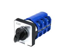 SZW26/LW26-63 63A 2 positions 3 pôles 12 bornes 220 V-380 V Voltmètre Commutateur à came de transfert