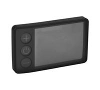 Szwaldaper 1 pièce de Protection de Tableau de Bord en Silicone 866, étui de Protection étanche for Accessoires de réfrigérateur électrique coloré Protection d'écran(Schwarz)