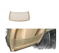 Szwaldaper 1669100003 Sac de Rangement arrière for siège arrière, Filet de Rangement Suspendu, for Mercedes, for Benz, ML, GL, GLE W166, W164, W251 Poche arrière de siège de Voiture(Dark Beige)