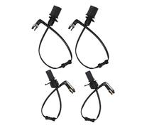 Szwaldaper 2 Pairs Front + Rear Axle Brake Pad Wear Sensor 4H0615121J 4H0615121H, for, A8 S8 Quattro Induction Wire Replacement Module de roue gauche droite pour aspirateur robot