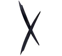 Szwaldaper 2 pièces Garniture de Couverture de paupières de sourcil de Phare Noir, for VW, for Golf 7 VII GTI GTD GTE R MK7 2012 2013 2014 2015 2017 2018 2019 2020 Garniture des paupières de Phare