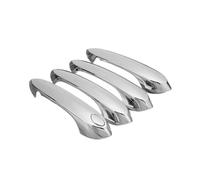 Szwaldaper 4 pièces garniture de couvercle de poignée de porte extérieure chromée de voiture, for, X3 X4 X5 X6 X7 M5/3/5/6/G01 G02 G05 G06 G07 Couvre-poignée de porte extérieure
