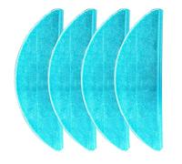 Szwaldaper 4 pièces tampon de chiffons de vadrouille en microfibre | pour Cecotec, pour Conga, 7490 aspirateur éternel remplacer les pièces utilisation sèche et humide chiffons de