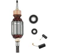 Szwaldaper 513633 7Rotor avec roulements et balais, for HR4010C HR4001C HR4011C, pièce Rotor d'armature pour machines de jardin