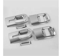 Szwaldaper 6 pièces/ensemble couvercle de bols de poignée de porte chromé ABS de voiture, for Hyundai, Grand Starex H1 I800 2018-2020 Couvre-poignée de porte extérieure