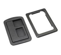 Szwaldaper 8E5 863 627 arrière Fret de ligne de réseau soufflet Tapis poignée couverture, pour A3 S3 A4 B6 B7 B8 S4 A5 S5 A6 C6 C7 A8, pour Vw Phéton voiture Mat Tirette de revêtement de (Set)