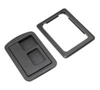 Szwaldaper 8E5 863 627 arrière Fret de ligne de réseau soufflet Tapis poignée couverture, pour A3 S3 A4 B6 B7 B8 S4 A5 S5 A6 C6 C7 A8, pour Vw Phéton voiture Mat Tirette de revêtement de (Set)