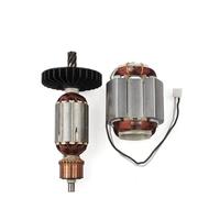 Szwaldaper Accessoires d'armature de Rotor 220-240V HR2810, for makita, remplacement de bobine de Stator d'ancrage d'armature de Rotor de marteau HR2810 Rotor d'induit(BLACK With Bearing)