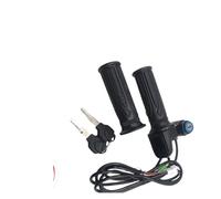 Szwaldaper Accessoires de poignée de Voiture électrique, for Affichage de Puissance 48 V, Batterie au Lithium, Conduite au nom d'une poignée Panneau de Commande du Compteur(Key A)