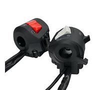 Szwaldaper Barre de poignée moto gauche à droite Commutateurs Horn Turn Signal Signaler un démarrage électrique Commutateur contrôleur guidon Remplacement du garde-boue du scooter électrique