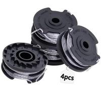 Szwaldaper Bobine de coupe-bordures, for Bosch, ART 24 27 30 30-36, 4 paquets bobines coupe remplacement fil, 1,6 mm m par Accessoires de jardin