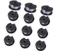 Szwaldaper Bobine de rechange for coupe-bordures, lot 12, F016800385, 4,9 m x 0,16 cm, for Bosch, Weed Eater avec ART 23SL et 26SL Accessoires de jardin