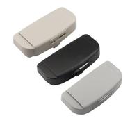 Szwaldaper Boîte de Rangement for Porte-Lunettes Voiture, for Mitsubishi, Outlander ASX Lancer 9 10 Pajero Sport I200 Support de Lunettes de Soleil pour Voiture(Common Double Gray)