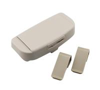 Szwaldaper Boîte de Rangement for Porte-Lunettes Voiture, for Mitsubishi, Outlander ASX Lancer 9 10 Pajero Sport I200 Support de Lunettes de Soleil pour Voiture(Upgrade Beige)