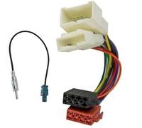 Szwaldaper Câble Adaptateur Radio Faisceau pour Installation autoradio fiche ISO et d'antenne Compatible avec Renault, Dacia à partir du 2011,Kit D'Adaptation pour Autoradio adaptateur autoradio