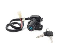 Szwaldaper Cache-bouchon d'allumage de moto, for selle, jeu de clés de verrouillage, for YZF-R1, YZF-R6, MT-03, FZ6/FZ6R, XJ6, FZ09 Interrupteur d'allumage de moto