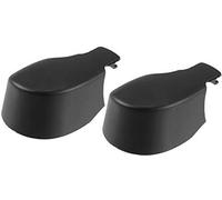 Szwaldaper Cache-écrou de bras d'essuie-glace arrière, for VW, for Golf, 6-2 pièces, noir Cache de bras d'essuie-glace arrière