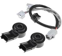 Szwaldaper Capteur de choc 82219-48010 89615-20090, for Toyota, for Camry, Highlander Sienna Solara, for Lexus, Es330 Rx330 Rx440h Capteur de cliquetis(BLACK A set)