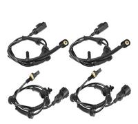Szwaldaper Capteur de vitesse de roue ABS avant gauche droite arrière, for Land Rover, pour, for Freelander 2 LR001056 LR001057 Remplacement du capteur de vitesse(BLACK 4PCS)