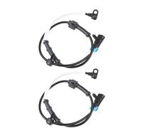 Szwaldaper Capteur de vitesse de roue ABS avant gauche droite, for Escalade, for Chevrolet Express, for Silverado, 1500 banlieue 1500 19181873 Remplacement du capteur de vitesse(BLACK A Pair)