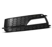 Szwaldaper Car Fog Light Grille 2Pcs Front Bumper Cover, for A5, for S5 2013-2017 Trim Grill Glossy Black Kit 8T0807681K 8T0807682K Cadre de phare antibrouillard pour avant (Only (Only Left)