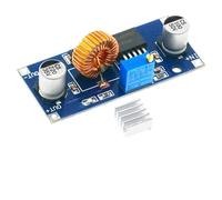 Szwaldaper Chargeur de Batterie Lithium réglable abaisseur XL4015 DC 4,38 V à 1,25 V 36 V 24 V 12 V 9 V 5 V avec dissipateur Thermique Carte convertisseur CC-CC(Xl4015)