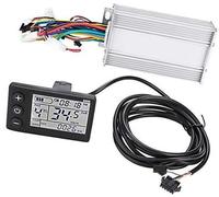 Szwaldaper Contrôleur de Moteur sans balais électrique, contrôleur 24 V 60 Scooter avec écran LCD étanche Vélos électriques Contrôleur de Trottinette électrique