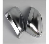 Szwaldaper Coque de rétroviseur for voiture A4, A5, S4, S5, B9, cadre de protection latéral, garniture argentée, chromée mate (A) Cadre de rétroviseur(BLACK A)