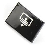 Szwaldaper Couvercle de bouton levage verre intérieur voiture commutateur fenêtre, pour ascenseur électrique automobile classe S W221 bouton de commutation de vitre électrique du véhicule(BLACK No 7)