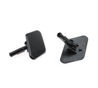 Szwaldaper Couvercle de buse de Lave-Phare de Pare-Chocs Avant, for Kia, Sportage KX4 SL 2010 2011 2012 2013 2014 98675-3U001 Couvercle de Lave-Phare(Black Cap Set)