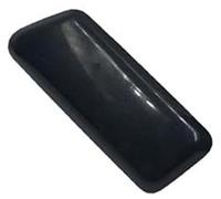 Szwaldaper Couvercle de buse pulvérisation lave-phare pare-chocs avant, capuchon Jet, for Mitsubishi, for Outlander XL 2006-2010 Cache-phares pour voiture(BLACK 2 pcs LH and RH)