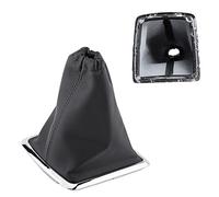 Szwaldaper Couvercle de coffre guêtre pommeau levier vitesse 5/6 vitesses, for Ford, for Fiesta MK7, for Focus MK2 FL NK3 C-max B-max S-max, for Galaxy MK3, for Kuga, for Transit(Leather Case)