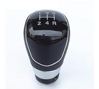 Szwaldaper Couvercle de coffre guêtre pommeau levier vitesse 5/6 vitesses, for Ford, for Fiesta MK7, for Focus MK2 FL NK3 C-max B-max S-max, for Galaxy MK3, for Kuga, for Transit(5-Speed Black)