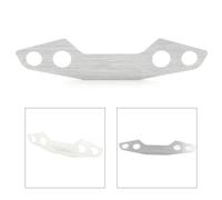 Szwaldaper Couvercle de compteur vitesse moto, garniture décorative for CB400 Super Boldor Bague de garniture de compteur de vitesse(Silver)