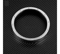 Szwaldaper Couvercle de lunette garniture compteur vitesse moto, noir chromé, for modèles Harley, Dyna Street Bob Sportster XL883 XL1200 Low Rider Bague de compteur de vitesse moto(Speedometer Trim2)