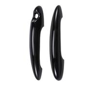 Szwaldaper Couvercle de poignée porte noir ABS 2 pièces, for MINI, Cooper, S R50 R53 R56 Couvre-poignée de porte extérieure