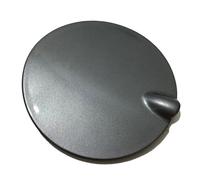 Szwaldaper Couvercle de réservoir carburant peint for voiture, rabat remplissage d'huile en ligne, bouchon d'essence, for Ford, for Bouchon de remplissage de réservoir de carburant d(Grey)