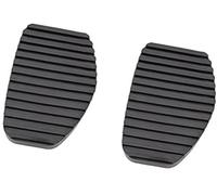 Szwaldaper Couvre-plaquettes en caoutchouc for pédale de frein voiture 2 pièces, for Peugeot 306 405 406 407 508 607, for C-itroen Berlingo Xsara Picasso Couvre-pédale antidérapant pour voiture