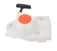 Szwaldaper Ensemble d'accessoires de tronçonneuse avec démarreur à recul, plaque de traction en acier, for STIHL, TS410 TS410Z TS420 TS420Z TS480i TS510i Démarreur à rappel pour tronçonneuse