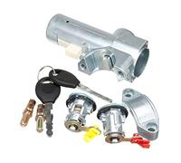 Szwaldaper Ensemble de Barillet d'allumage de Porte de Serrure avec 2 clés, for Nissan, Navara D22 1997-2006 Remplacement du Cylindre de Serrure de Voiture