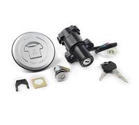 Szwaldaper Ensemble de clés de verrouillage for bouchon d'essence et interrupteur d'allumage de moto, for FMX650 2005-2006, CBR600RR 2003-2006 Interrupteur d'allumage de moto