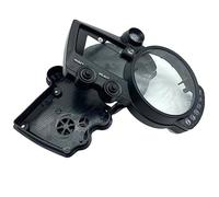 Szwaldaper Étui for compteur de vitesse, jauge, odomètre, tachymètre, couvercle du boîtier, for YZF R1 2002 2003 R6 2004 2005 R6S 2008 2009 Cache tachymètre moto(BLACK A)