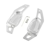 Szwaldaper Extension de levier de vitesse direct for volant de voiture, for, A5 S5 SQ5 2016, accessoires de style de voiture en aluminium Palettes de changement de vitesse(Silver)